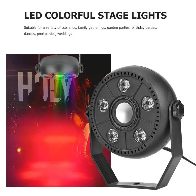 5LED сценический светильник мини Par лампа КТВ Бар вечерние DJ диско проектор|Эффект