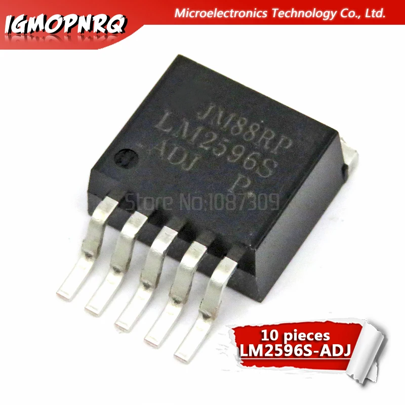 10 шт. Φ LM2596 LM2596S регуляторы напряжения переключения 150 кГц 3а VLTG REG TO 263 5|voltage