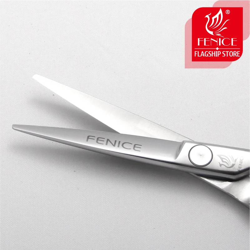 Парикмахерские ножницы Fenice JP440C 5/5 5 дюймов нержавеющая сталь для дома или