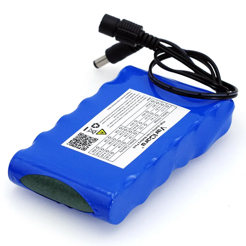 VariCore 12 V 6800 мА/ч Портативный супер емкость 18650 Перезаряжаемые комплект литий