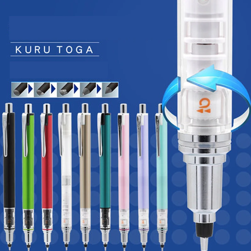 Япония Mitsubishi UNI M5-559 механический карандаш с автоматическим вращением Kuru Toga ADVANCE механический карандаш 0,3/0,5 мм 1 шт