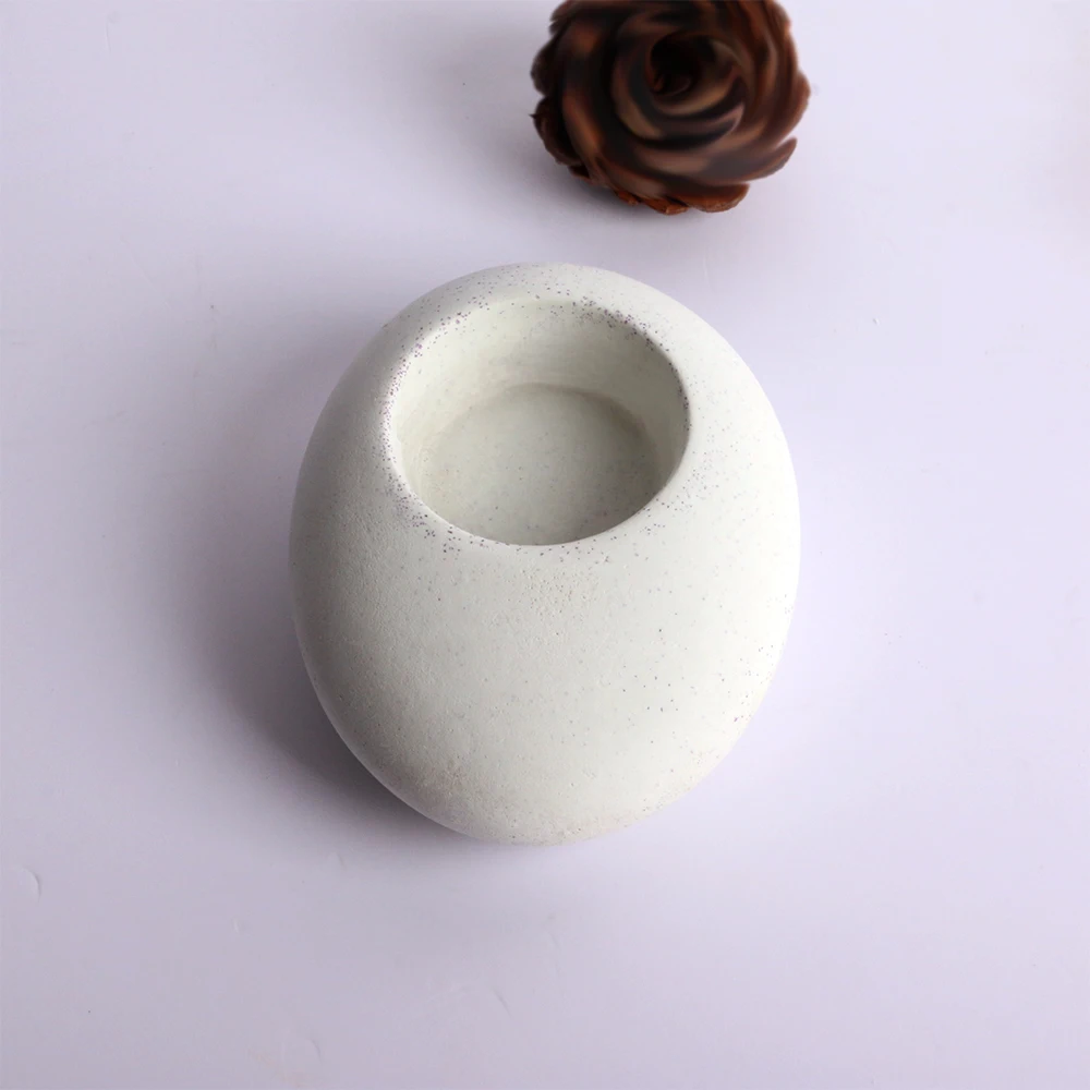 Loft novelty romantic candlestick cement simple wind home decoration candlelight dinner props | Дом и сад