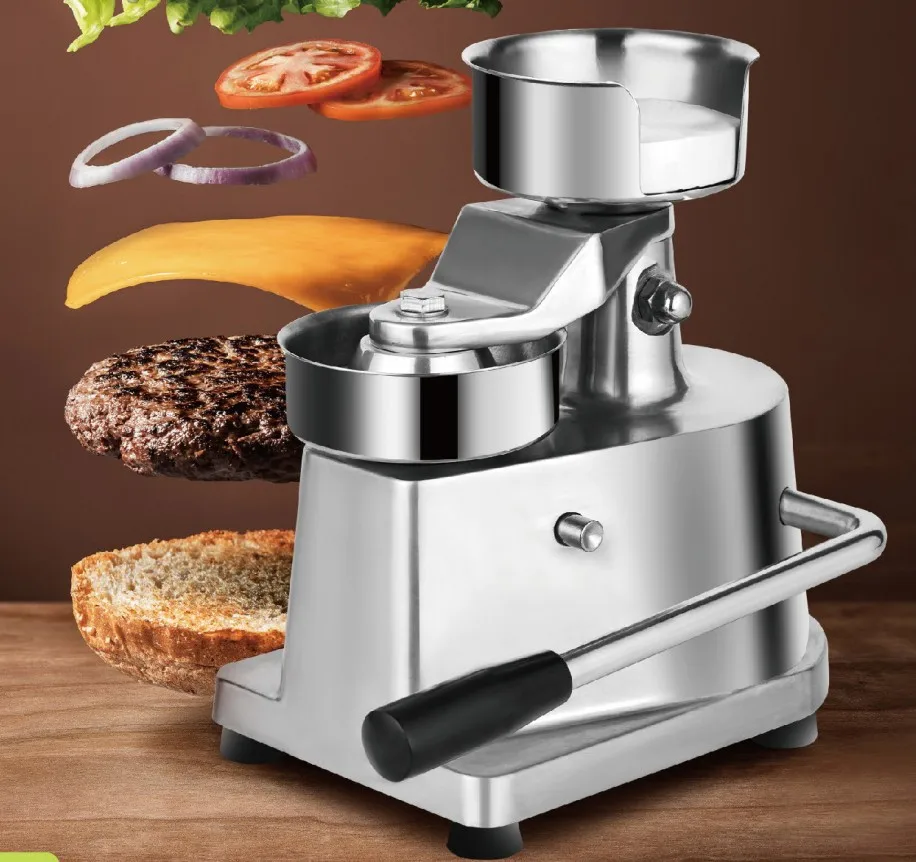 

Free shipping~Manual hamburger Patty forming machine, bakemeat former machine Burger cake