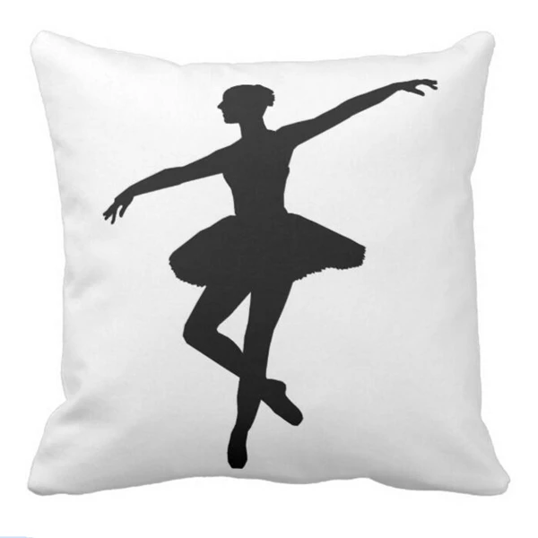 Новинка чехол подушка для балерины пуанты обувь подушки черные белые подарки