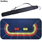 180*90 см баккара замшевые резиновая Техасский Холдем Блэк Джек 21 очков казино скатерть для покера Водонепроницаемость покерный стол игровой коврик