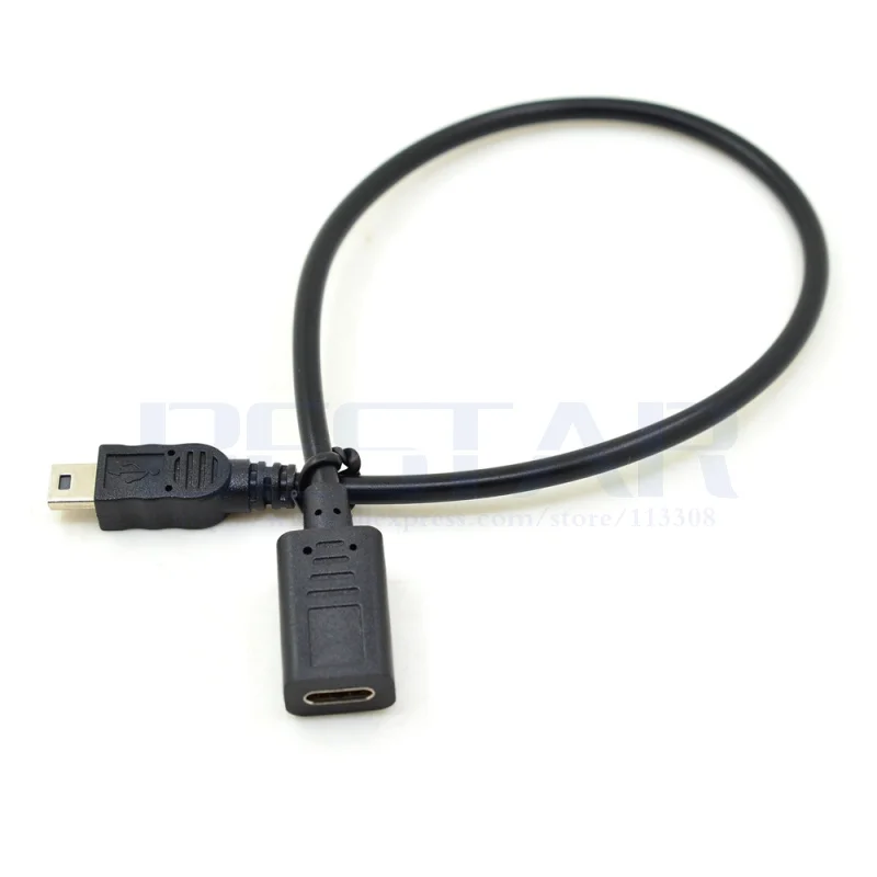 Кабель USB Type c на Mini 2 0 25 см|Кабели передачи данных| |