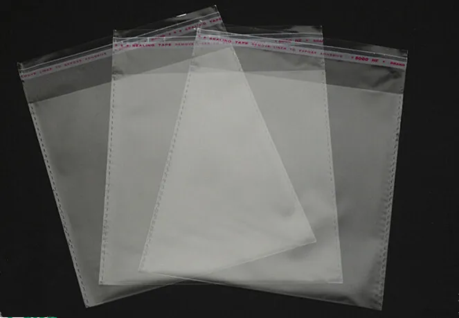 

SIZE LIST B The size list for Clear self adhesive seal plastic bag