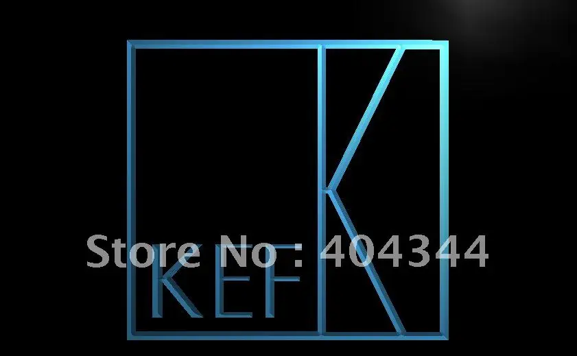 

LL039- KEF Home Audio Theater LED Neon Light Sign
