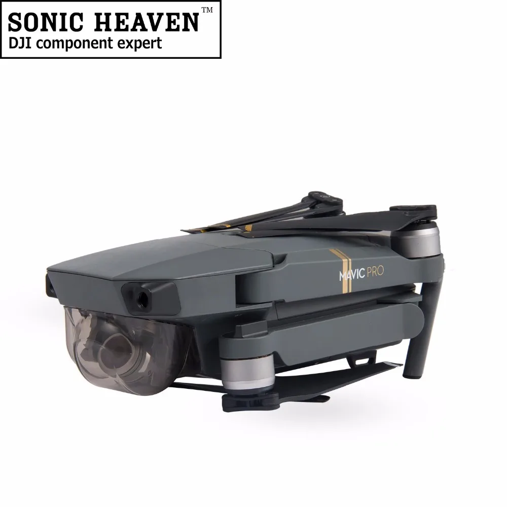 Прозрачная серая Защитная крышка для камеры DJI Mavic Pro аксессуары дрона складной