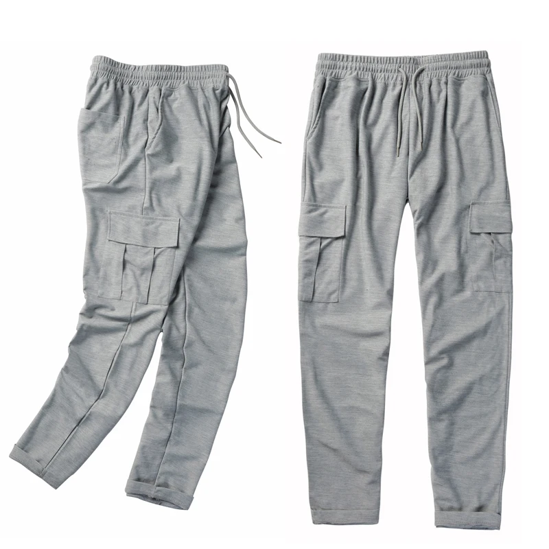 HCXY брендовый 2018 мужские Мульти штаны карго с карманами спортивные брюки