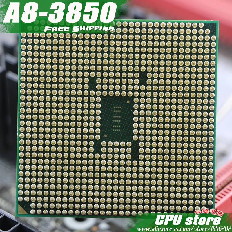 Бесплатная доставка AMD A8 3850 Quad-Core FM1 2 9 ГГц 4 Мб 100 W Процессор процессор штук A8-3850 APU