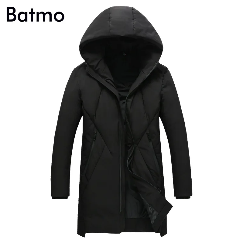 Batmo 2018 Новое поступление зимние высокого качества 80% белая утка вниз пуховики для