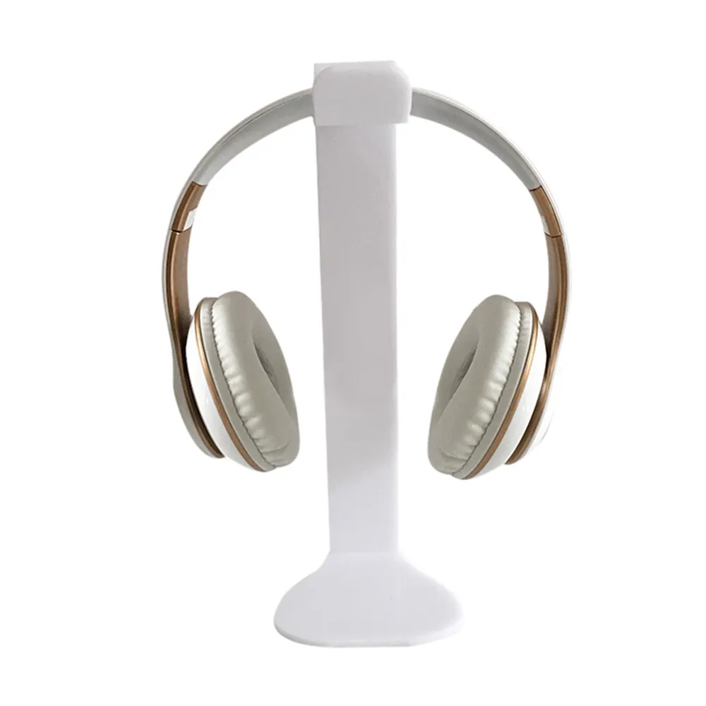 Универсальный акриловый держатель для наушников подставка дисплей черный