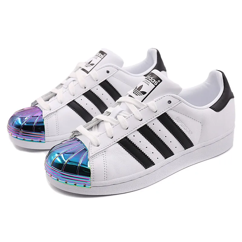 Оригинальный Новое поступление 2018 Adidas Originals Superstar Для женщин Обувь для