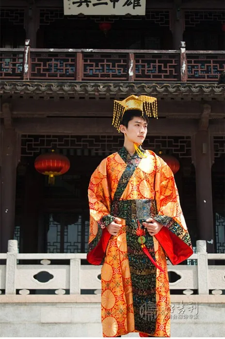 Хит! Новый дизайн Китайский Императорский принц традиционная одежда мужской