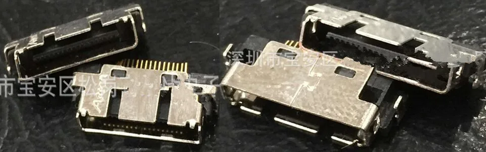 MICRO 18P гнездовой разъем 2-контактный фиксированный PCB SAMSUMG задний зарядный новый и