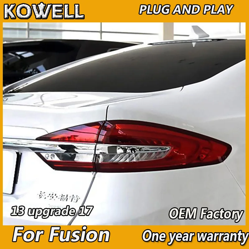 Автомобильный Стайлинг для Ford Mondeo Fusion 2013- задние фары обновление задний фонарь светодиодный задний фонарь DRL+ тормоз+ Парк+ сигнал