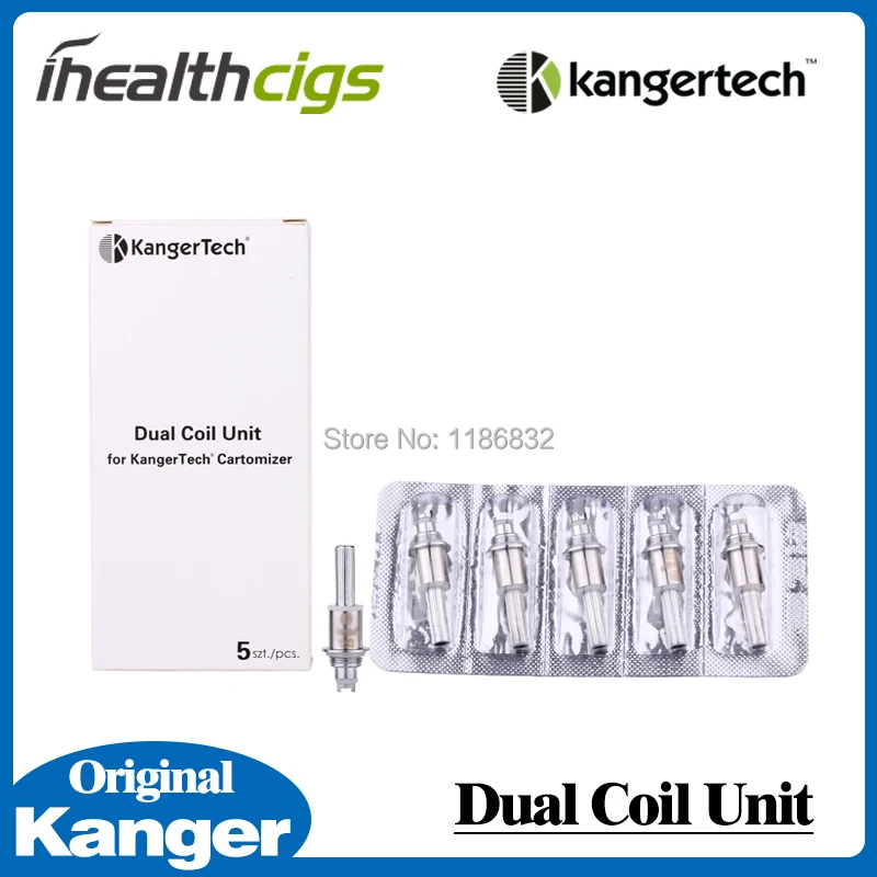 Оригинальная головка Kanger с двойной катушкой для аэробака Mini Mega Protank 3 T3D EVOD 2