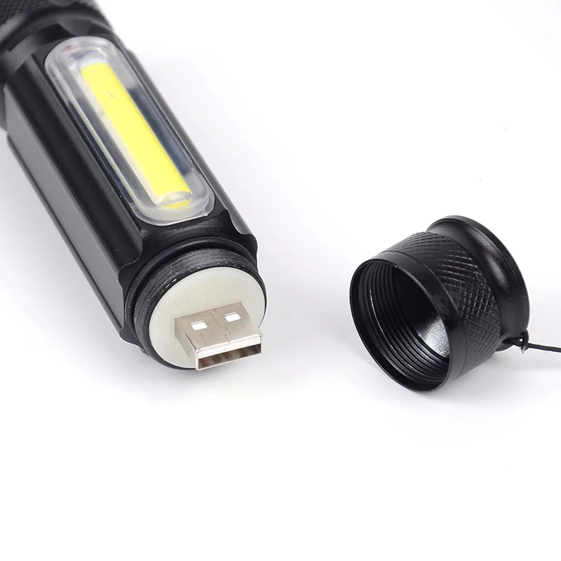 Светодиодный фонарик Litwod Z20516 4000 лм XM-L T6/COB масштабируемый 3 режима алюминиевый