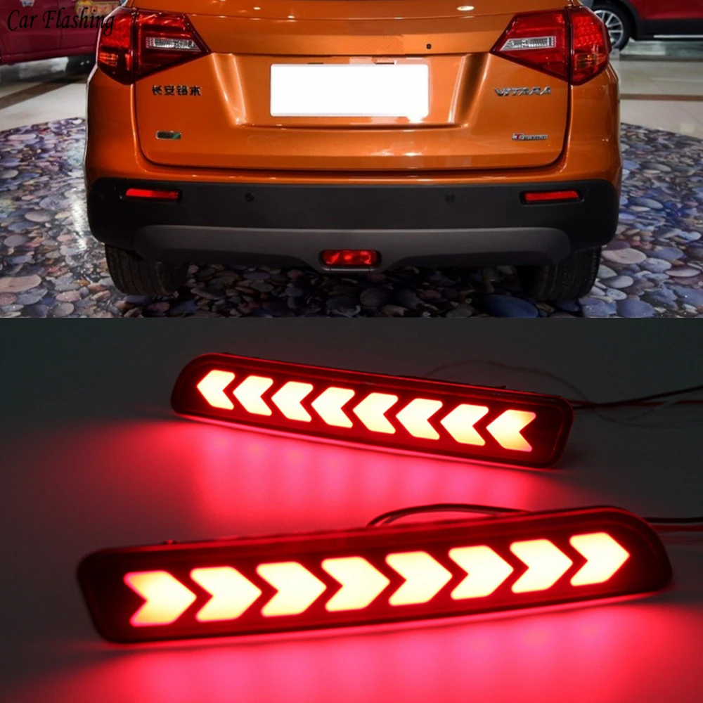 Автомобильная проблесковая 2 шт для Suzuki Ertiga alivio Ciaz Vitara s крест SX4 всплеск