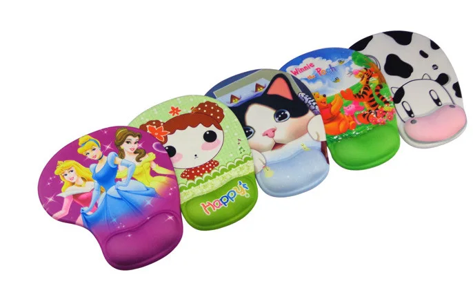 Милые Мультяшные изображения коврика для мыши с креплениями 190*230*5 мм Бесплатная