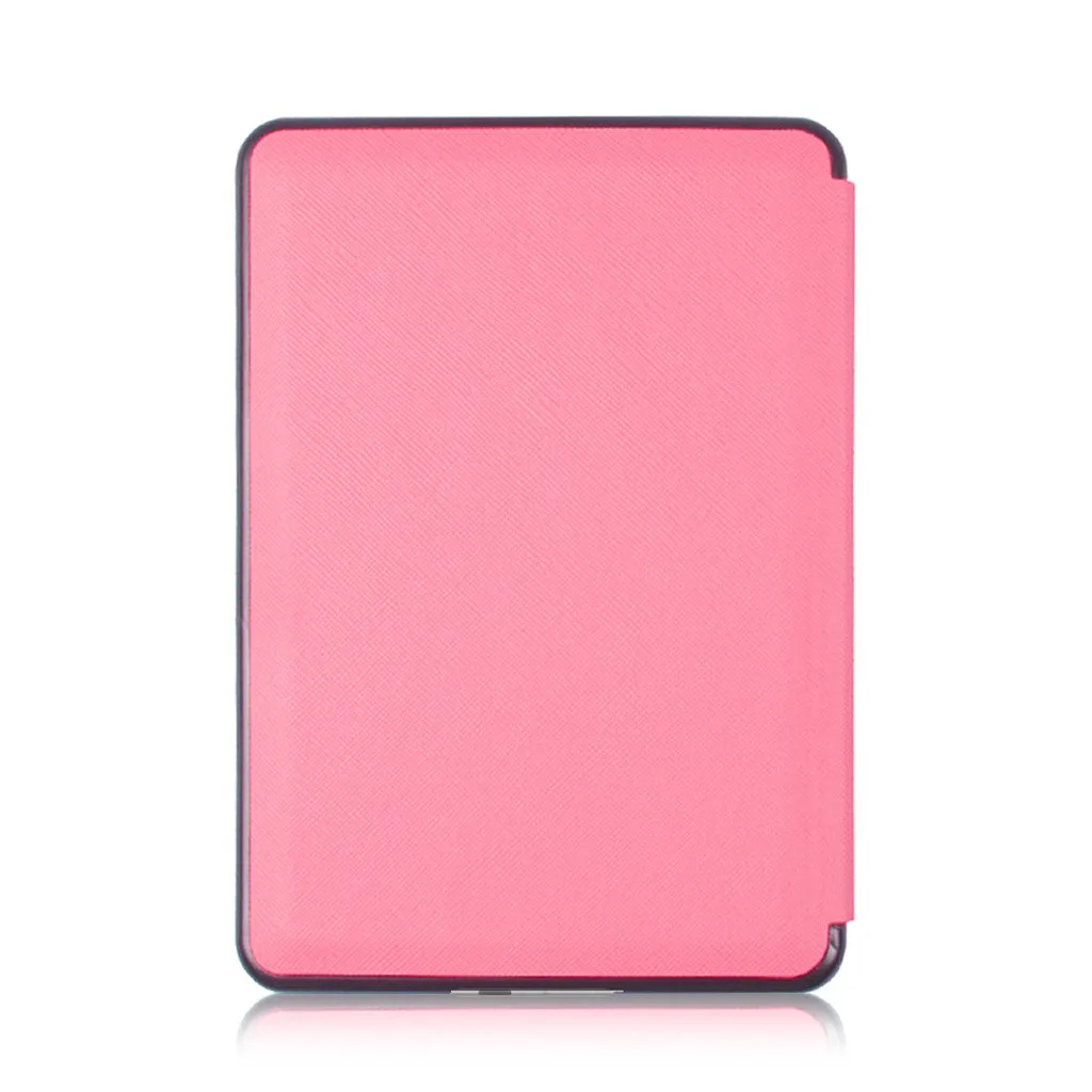 Pink Защита для Amazon All-NEWKindle 10th Gen 6 ''Тонкий Смарт кожаный чехол складной водостойкий чехол для крышки корпуса для планшетов - Цвет: Pink
