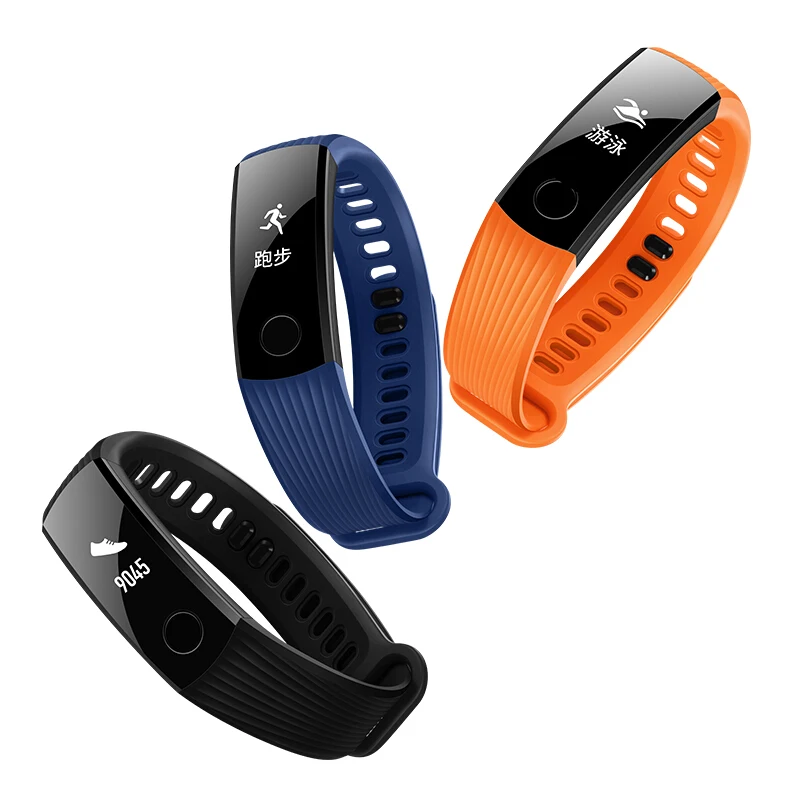 Оригинальный huawei Honor Band 3 Смарт Браслет 5ATM 0 91 &quotOLED экран Touchpad сердечного ритма
