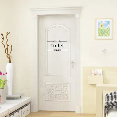 Waterproof wall stickers Beautiful Design Funny Toilet Bathroom Decal Seat Decor Removable DIY Wall Stickers Lowest Price | Дом и сад