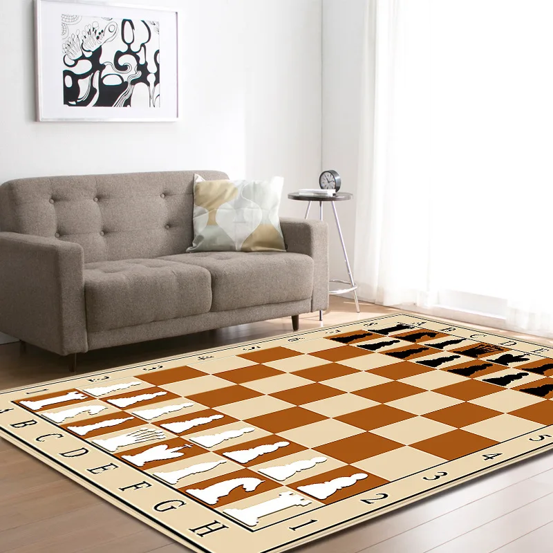 Печатный футбол загар для гостиной прихожей прямоугольной зоны долларов коврики