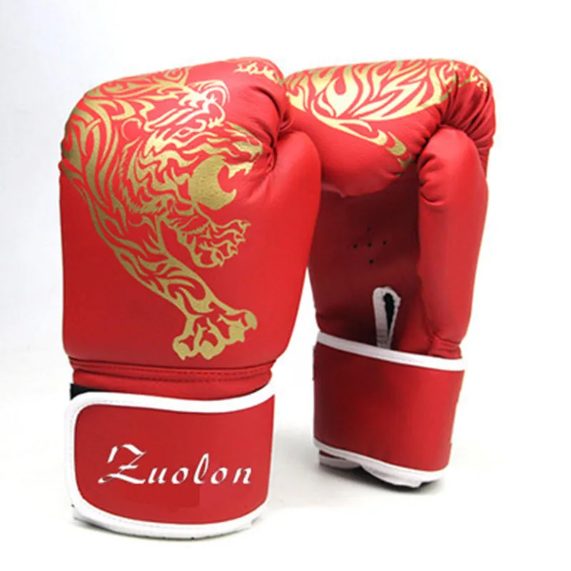 Взрослые Женские/Мужские боксерские Перчатки MMA Muay Thai Boxe De Luva Mitts Sanda equipment
