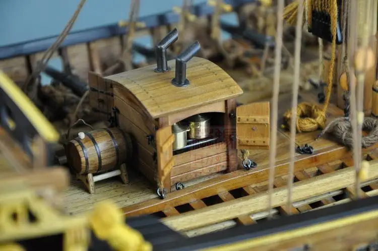 1/48 Le Requin 121 см Джамбо модель комплект корабля дерево парусный корабль все рамы деревянные модели корабля мастер профессиональный уровень