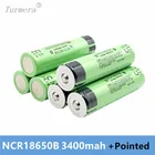 2019 Оригинальный NCR18650B 3,7 в 3400 мАч 18650 перезаряжаемый литиевый аккумулятор подходит для фонарика батарея (без печатной платы) Turmera NEW MA