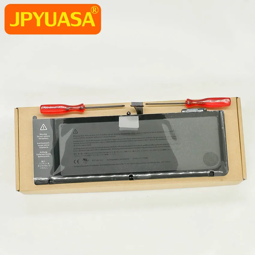 Ноутбук Батарея A1382 для Macbook Pro 1" A1286 2011 2012 10,95 V 77.5Wh