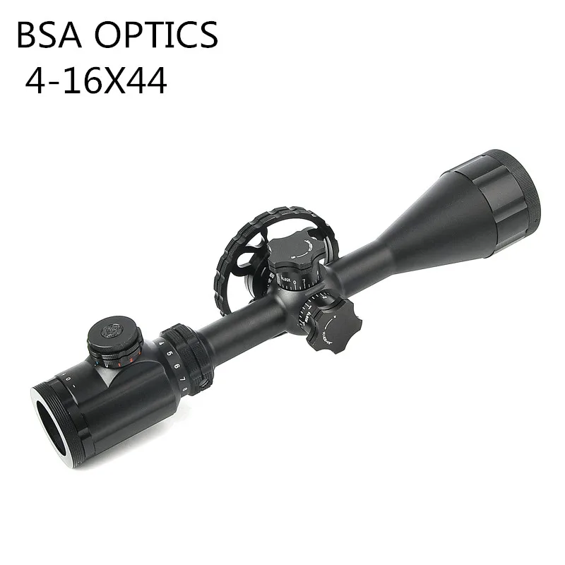 BSA оптика 4 16X44 охотничий прицел большой оптический для винтовки и Pcp