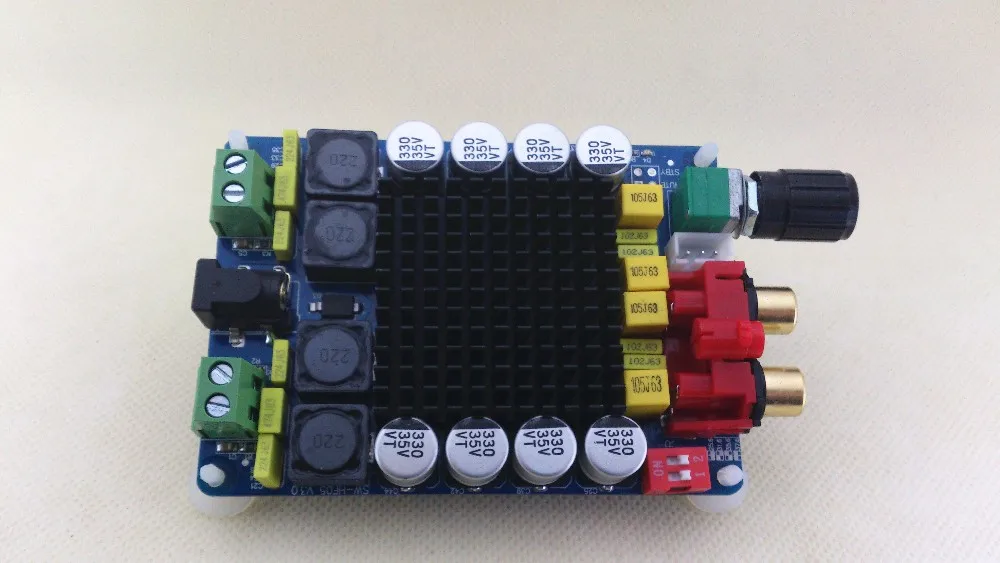 Плата усилителя мощности TDA7498 плата цифрового высокой 2x100 Вт компьютерный