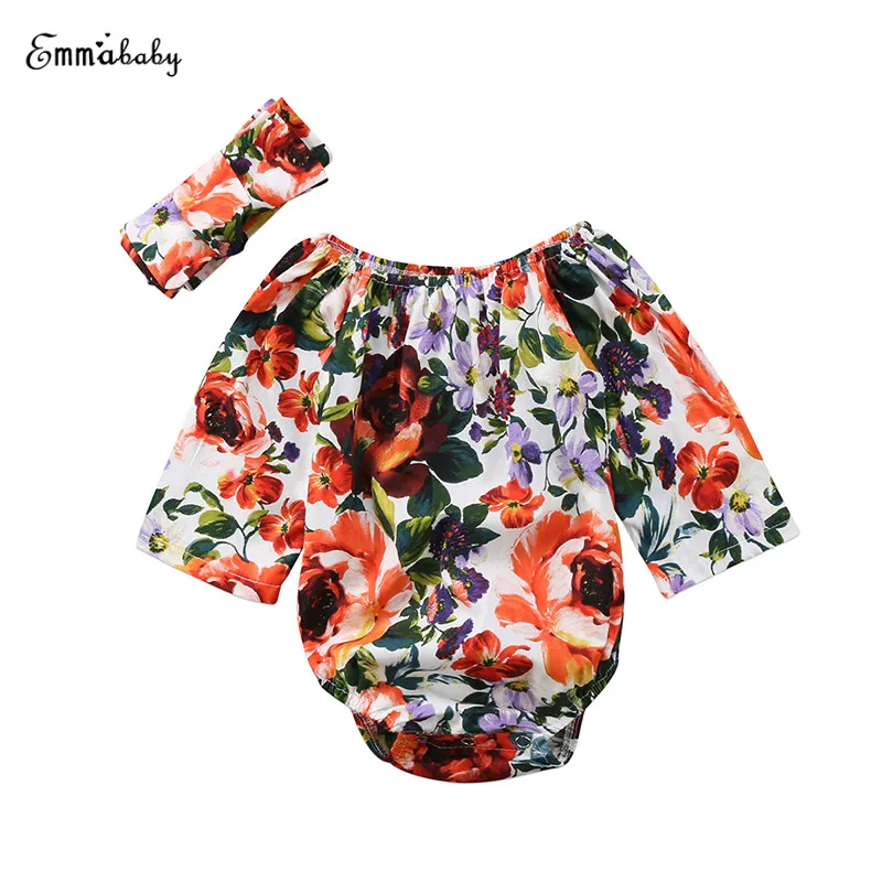 Комплект из 2 предметов Прекрасный новорожденных для маленьких девочек с длинным