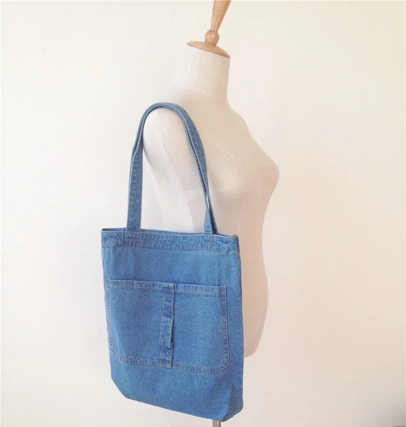 Модные Простые винтажные джинсовые женские сумки дамские сумочки для девушек
