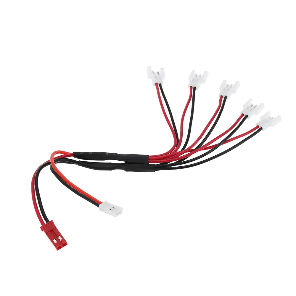 5 в 1 3 7 В lipo зарядный Соединительный кабель для WLtoys V977 V931 Q282 Hubsan H107 H107C H107D JRC H5C H6C H21 RC
