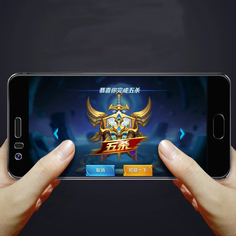 Xinwen 5D изогнутый защитный экран протектор Закаленное стекло для huawei p10 lite plus p10lite p 10 mate 9 mate 10 pro пленка 3d 4d
