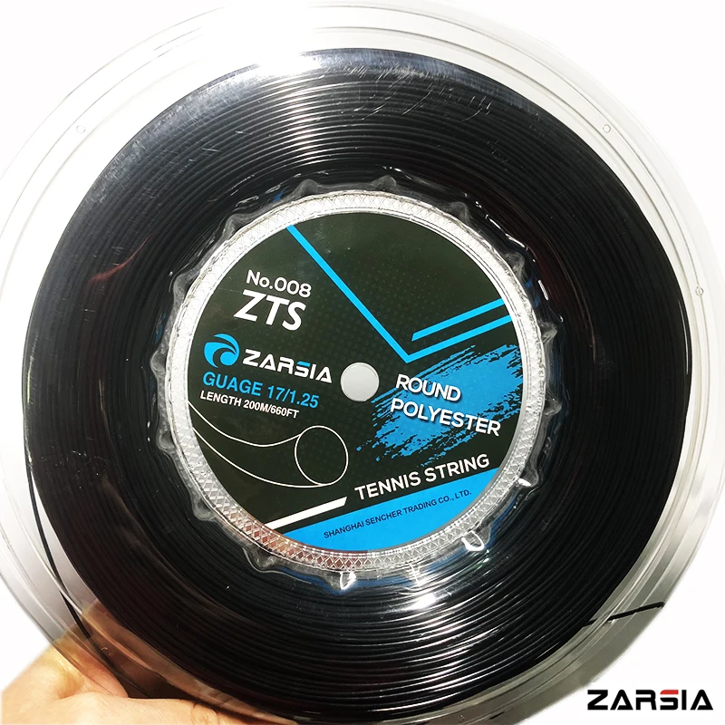 1 Катушка zarasia 4G полиэфирная Теннисная ракетка веревка 25 мм прочные теннисные