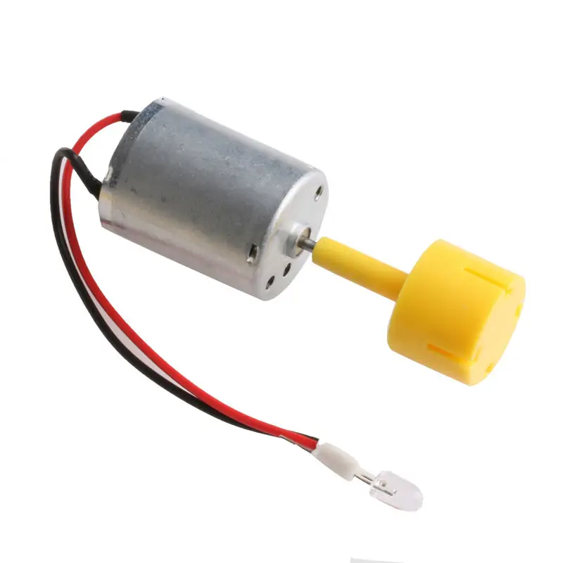 DC Micro Motor Small LED lights Wind Turbine Generator Blades | Компьютеры и офис