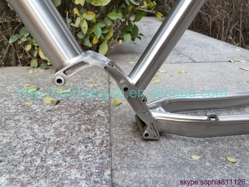 Титановые горные велосипедные рамы с задней стойкой XACD титановые шины комплект