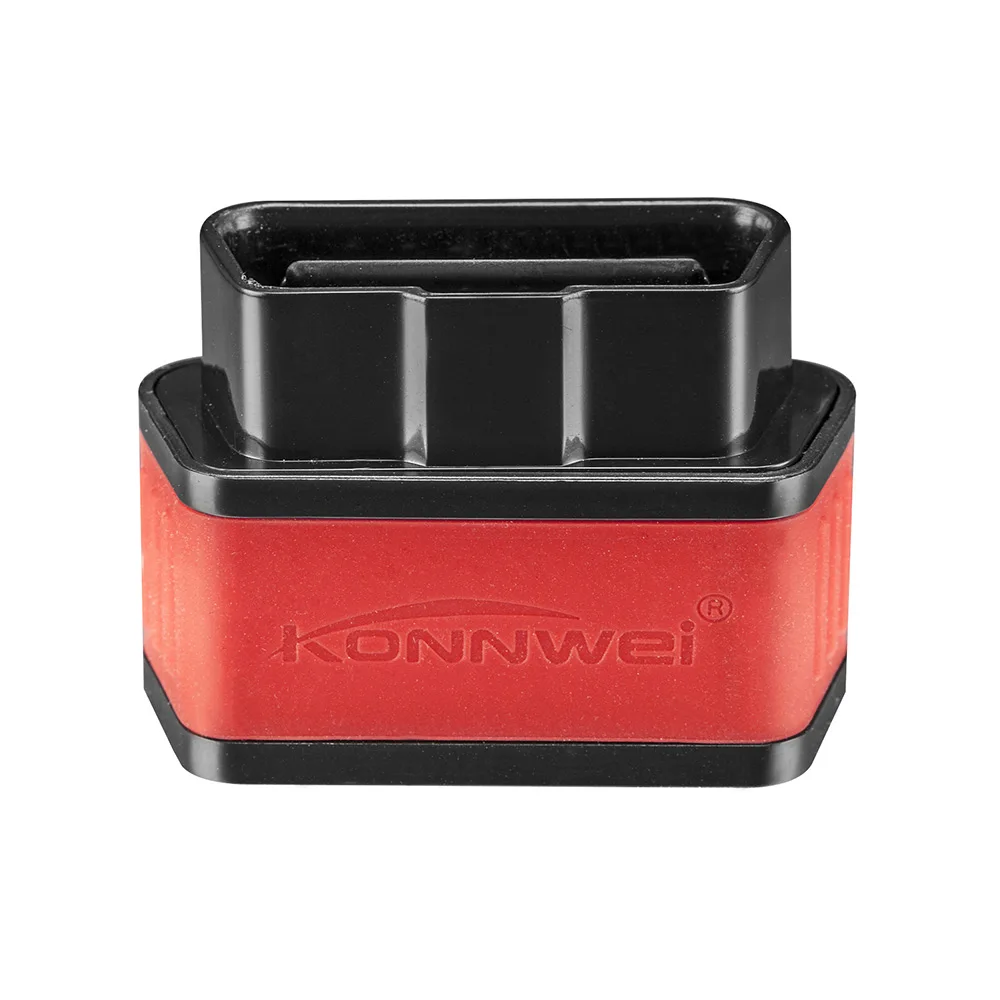 Black and Red Инструмент для сканирования konnwei pro obd2 konnwei KW903 obd2 адаптер инструмент для сканирования Bluetooth автоматический диагностический инструмент elm 327 адаптер BT - Цвет: Black and Red