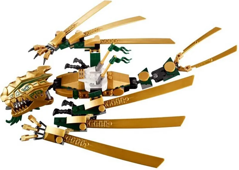 Bela 258 unids 9793 Phantom el Golden Dragon Lloyd Jay Cole Kai Building Blocks Compatible con | Игрушки и хобби