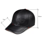 Бейсболка Gf Gorras для мужчин, модная повседневная Кепка из натуральной кожи, 55-60 см, в стиле кэжуал, для зимы, 2021