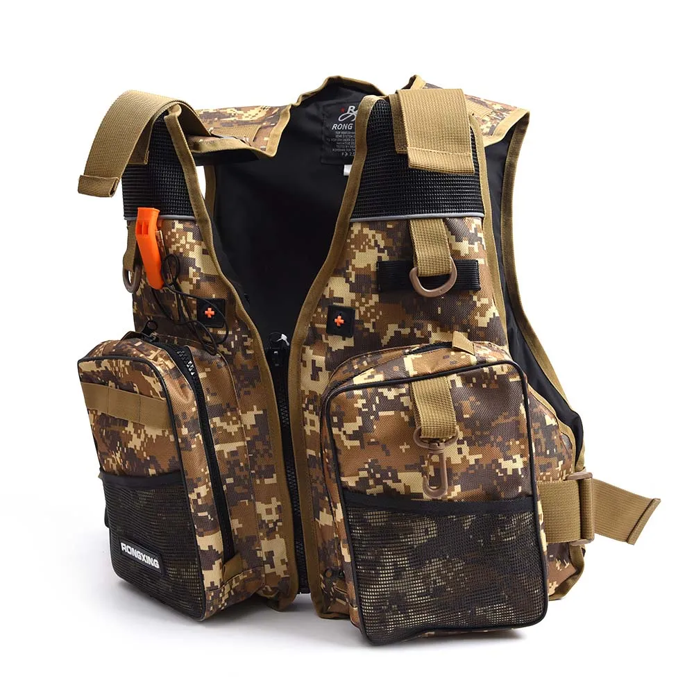 Lixada жилет для рыбалки Флотация взрослых спасательный плавания Каякинг катание