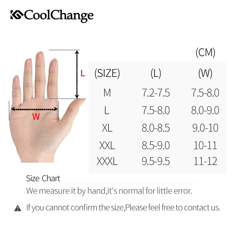 CoolChange Bicycle Gloves Winter Thermal Waterproof Bike Gloves Long Finger Touch Screen Wrist Buckle Cycling Gloves Men Women