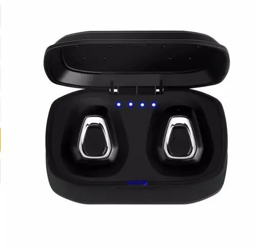 NiUB5 A7 наушники-вкладыши TWS с Беспроводной мини Bluetooth гарнитура стерео Беспроводная связь Bluetooth 4,2 спортивные наушники с зарядным устройством или iphone и Android - Цвет: 2