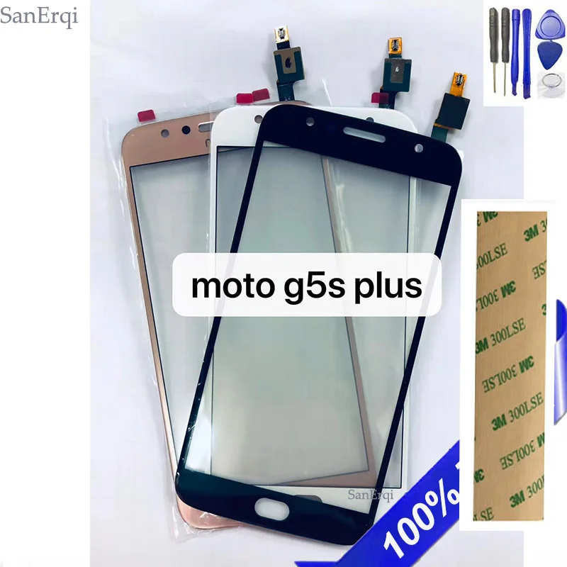 

Для Motorola Moto C Plus XT1721 XT1723 XT1724 XT1725 сенсорный экран цветной 5 "дисплей Переднее стекло объектив