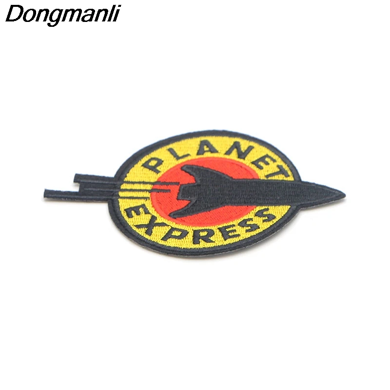 P2888 Dongmanli Futurama значок вышитая аппликация швейная одежда аксессуары